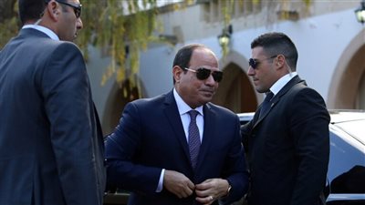 وصول الرئيس السيسي إلى مقر القيادة الاستراتيجية بالعاصمة الإدارية