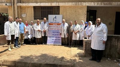 قافلة بيطرية مجانية لعلاج 1760 حيوانًا وطائرًا بأبو النمرس