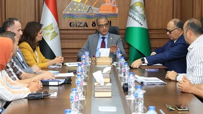 محافظ الجيزة يوجه باستكمال تنفيذ مبادرة 