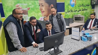 رئيس مياه سوهاج: أكثر من98 ألف خدمةواستفسارللمواطنين خلال 6 أشهر عبرمراكز الخدمةوالمنصةالرقمية