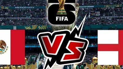 مباراة المكسيك وإنجلترا في كأس العالم
