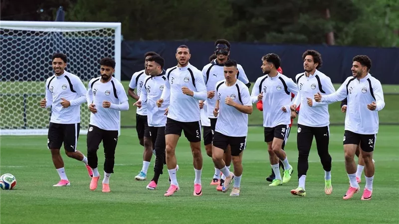منتخب مصر يختتم استعداداته لمواجهة أستراليا في كأس العالم