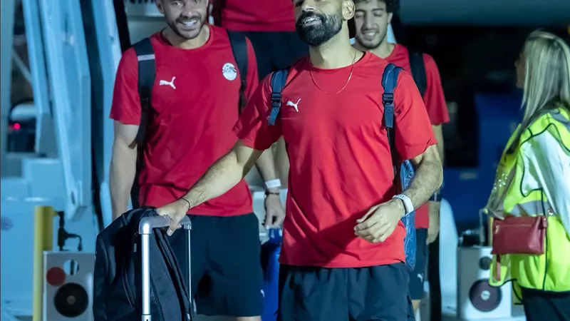 بعثة منتخب مصر تصل إلى دالاس استعدادًا لمواجهة أستراليا في كأس العالم