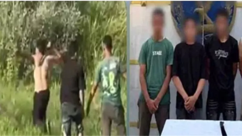 الداخلية تكشف حقيقة فيديو الاعتداء على عامل في بني سويف.. والقبض على 3 متهمين