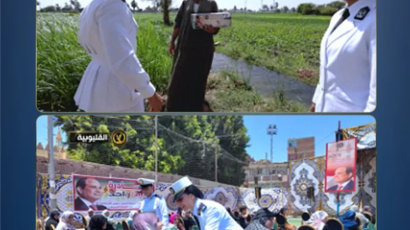 وزارة الداخلية توزع مساعدات عينية وهدايا على المواطنين بالمحافظات 