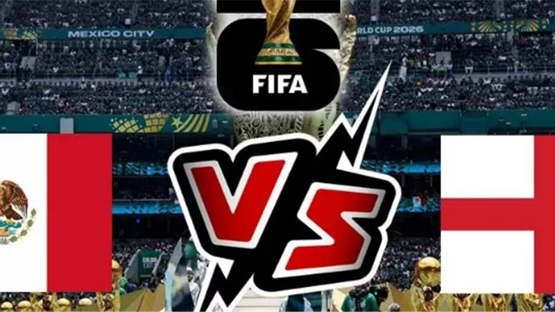 مباراة المكسيك وإنجلترا في كأس العالم