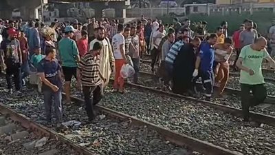 مصرع خمسيني أسفل عجلات القطار أثناء عبوره شريط السكة الحديد في سمالوط
