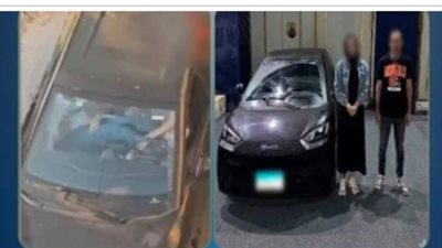 الداخلية تضبط شابًا وفتاة بعد تداول فيديو مخل بالآداب داخل سيارة في الإسكندرية