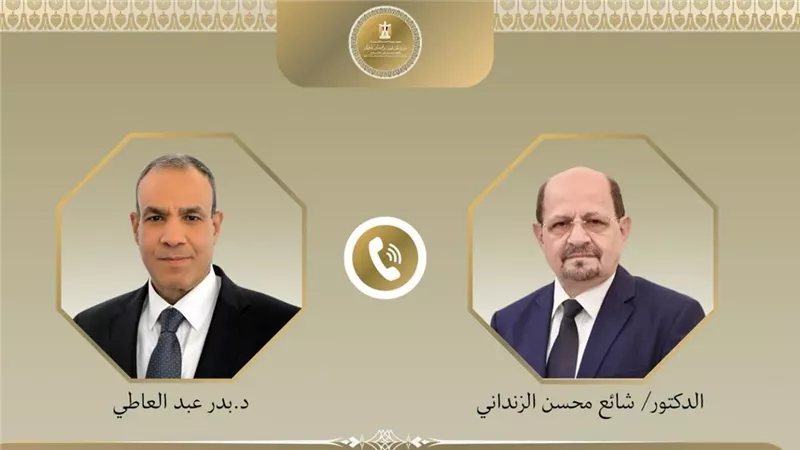 وزير الخارجية يبحث مع نظيره اليمني تعزيز العلاقات الثنائية