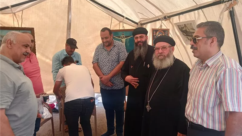 رفع جاهزية الشباب لمواجهة الكوارث في بروفة ميدانية ناجحة بجمصة