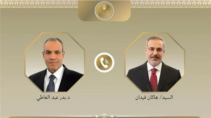 وزير الخارجية ونظيره التركي يبحثان تعزيز العلاقات الثنائية ومستجدات الأوضاع الإقليمية