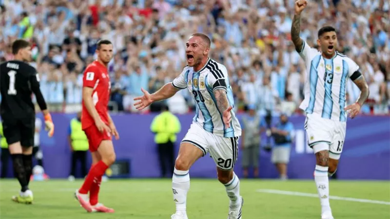 الأرجنتين تضرب سويسرا 3-1 وتتأهل لمواجهة إنجلترا بنصف نهائي كأس العالم 2026