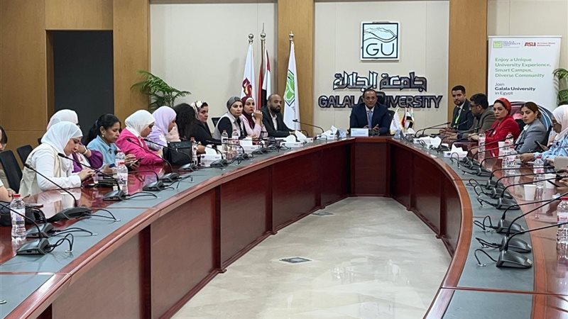 جانب من المؤتمر الصحفي