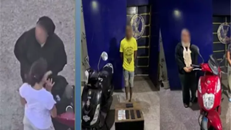 القبض على فتاتين لتعاطى المواد المخدرة حال وقوفهما بجانب دراجة نارية بالإسكندرية