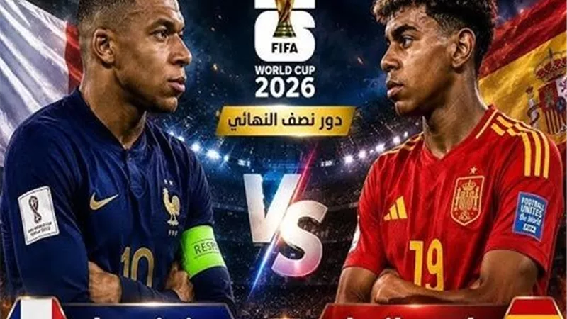مواجهة نارية بين فرنسا وإسبانيا على بطاقة نهائي كأس العالم 2026