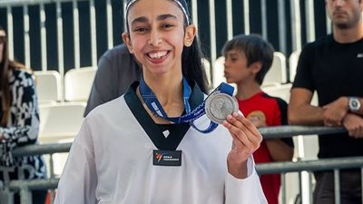 التايكوندو المصري يطرق أبواب العالمية من بوابة جنة خطاب وسيف عيسى