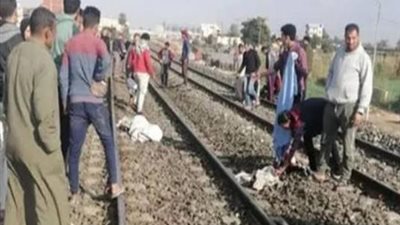 مصرع طالب صدمه قطار أثناء عبوره شريط السكة الحديد بالمنيا 