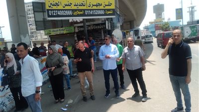 نائب محافظ الدقهلية يتابع استعدادات تطوير ميدان سندوب وفق أحدث الحلول الهندسية