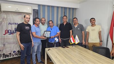 بلدنا اليوم تُكرم محمد مراد المنسق الإعلامى لمنتخب مصر بعد إنجاز كأس العالم 