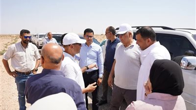 بعد تدخل أحمد بدر.. اعتماد موقع بديل لمشروع الصرف الصحي تجنباً لمخاطر السيول بمطروح