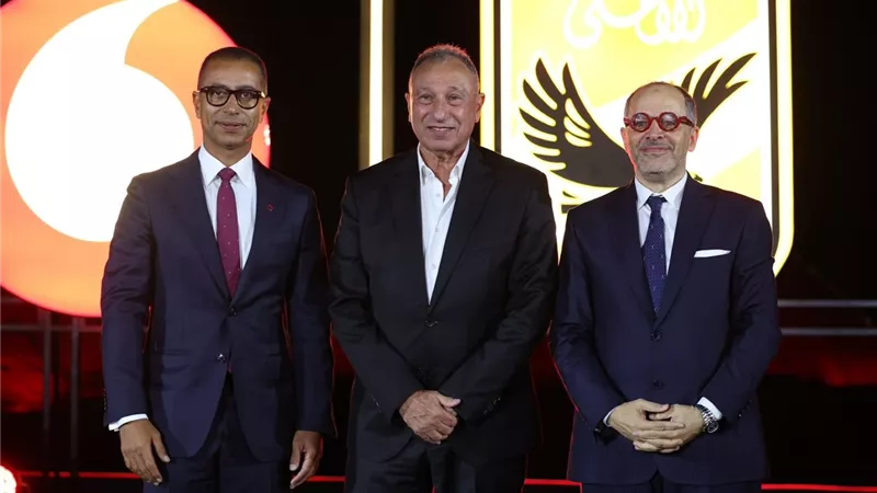 الأهلي يعزز مشروع الاستاد بأكبر شراكة استثمارية.. وفودافون تحصل على حقوق التسمية