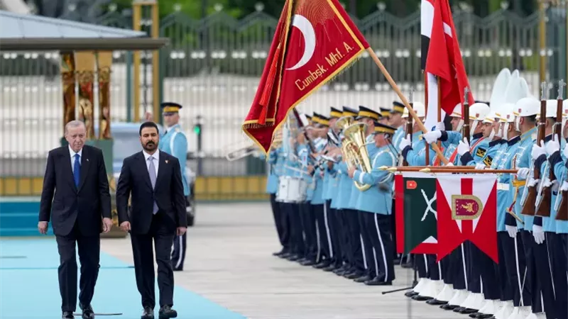 أردوغان يستقبل رئيس الوزراء العراقي في أنقرة لبحث تعزيز التعاون الثنائي