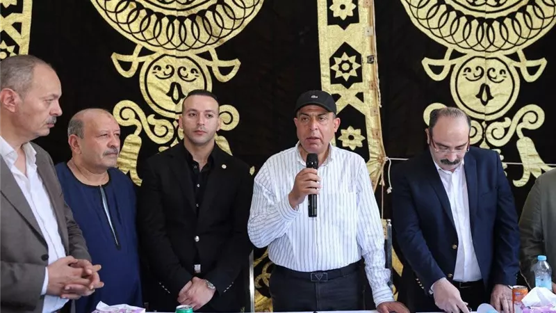 محافظ المنيا يتفقد خدمات القافلة الطبية الشاملة بمغاغة 