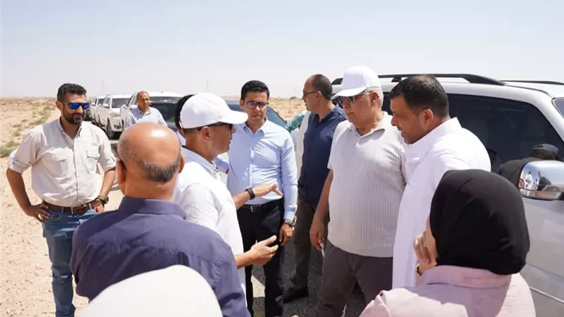 بعد تدخل أحمد بدر.. اعتماد موقع بديل لمشروع الصرف الصحي تجنباً لمخاطر السيول بمطروح