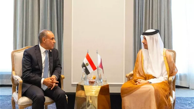عبد العاطي ونظيره القطري يبحثان تعزيز التعاون وخفض التصعيد في المنطقة
