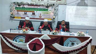 خلال زيارته لشمال سيناء.. مفتي الجمهورية يناقش رسالة دكتوراه حول الوعي الديني والبيئي