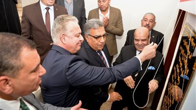 محافظ الدقهلية ومساعدا وزير العدل يفتتحون مكتب الشهر العقاري بصهرجت الصغرى