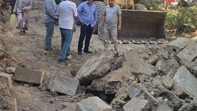 الجيزة تبدأ أعمال رصف وتطوير شارع كفر طهرمس و