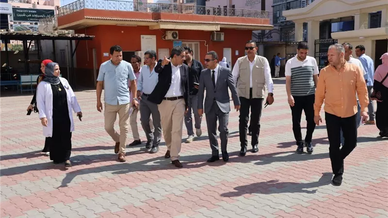 محافظ المنوفية يتفقد مبنى مستشفى الرمد الجديد «طب وجراحة العيون» لمتابعة سير العمل 