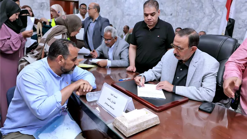 محافظ سوهاج: تحسين جودة حياة المواطن يأتي في مقدمة أولويات الدولة.. تفاصيل 