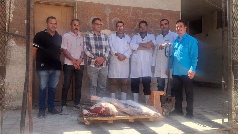 المضبوطات من اللحوم