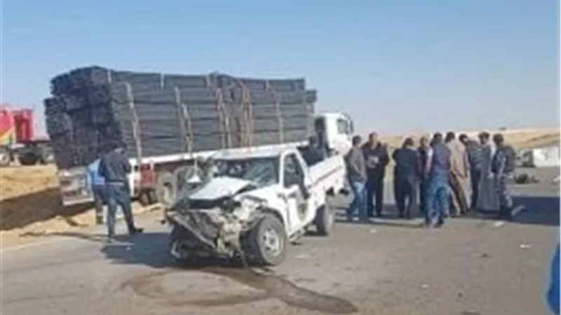 إصابة 5 أشخاص من أسرة واحدة في حادث سير بالمنيا 