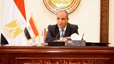 وزير الخارجية يوجه البعثات المصرية بالخارج بتطوير الخدمات القنصلية