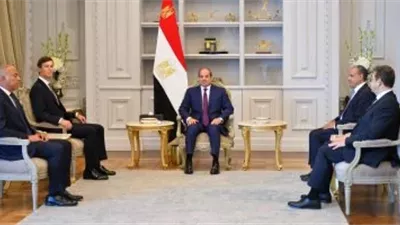السيسي يستقبل جاريد كوشنر بالعلمين ويبحثان تطورات غزة والشرق الأوسط