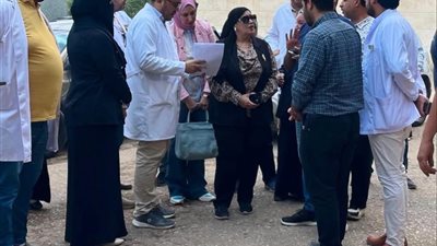 وكيل صحة الغربية تقود جولة بمستشفى قطور المركزي والمنشآت الصحية