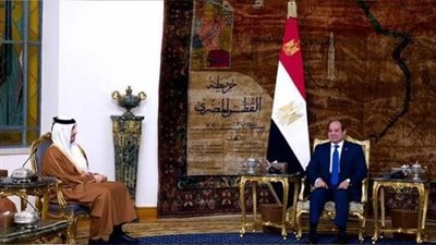 السيسي يبحث مع رئيس الوزراء القطري تعزيز الاستثمارات وتنسيق الجهود لوقف حرب غزة
