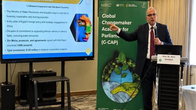 وزير الري من COP17: المياه والأراضي منظومة واحدة.. وحماية الموارد أولوية لمواجهة الندرة 