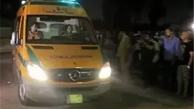 مصرع أب وإصابة نجليه في حادث تصادم بطريق طهنشا بالمنيا
