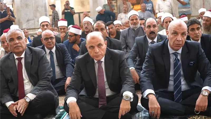 محافظ الغربية يشهد احتفال المولد النبوي نائبًا عن رئيس الجمهورية بالمسجد الأحمدي