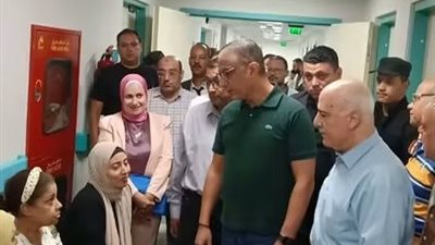 محافظ الجيزة يتفقد مستشفى بولاق الدكرور النموذجي ويطلق قسم جراحة المخ والأعصاب