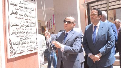 محافظ الغربية يفتتح مدرسة «كفر ميت الحارون الابتدائية» بزفتى بتكلفة 12.4 مليون جنيه