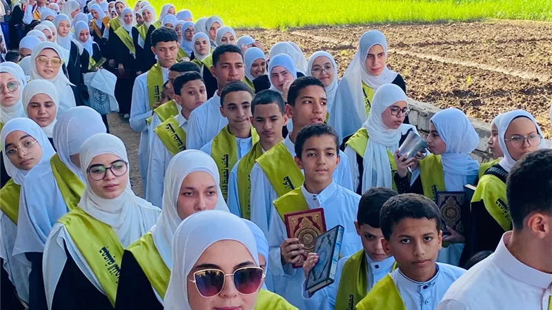 1300 مشارك و4 رحلات عمرة.. تكريم حفظة القرآن في قرية أبوبشت بالمنيا