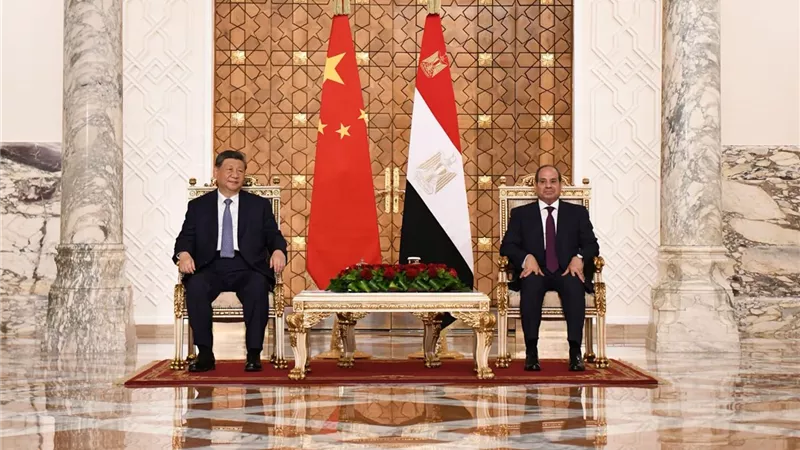 بيان مصري صيني: القاهرة تجدد دعمها لـ«الصين الواحدة» وجهود إعادة التوحيد