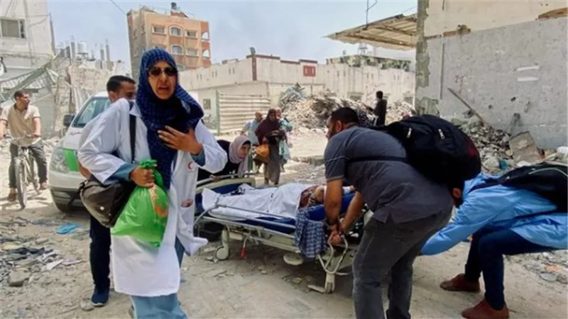 إصابة عدد من الفلسطينيين في قصف إسرائيلي على مخيم الشاطئ غرب غزة