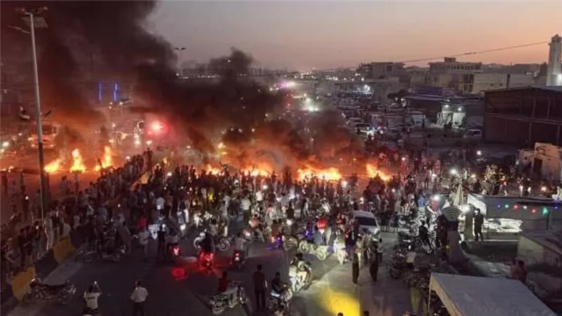 سوريا.. استمرار احتجاجات الوقود لليوم الثاني وقطع طرق رئيسية