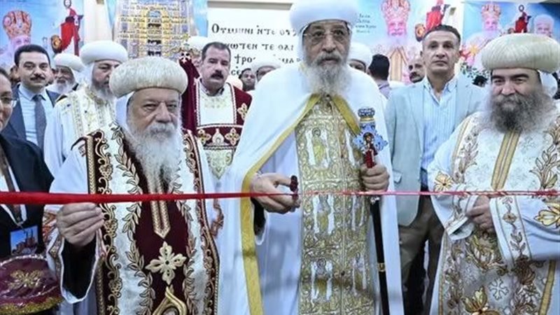 البابا تواضروس الثاني يدشن كاتدرائية مارمرقس بملوي